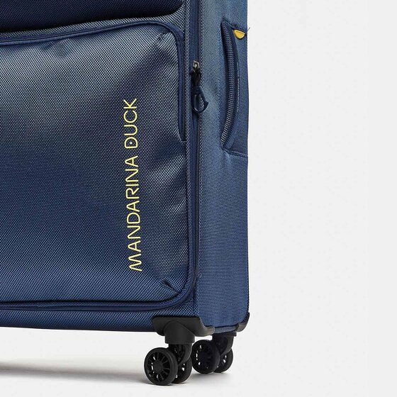 Mandarina Duck Zephyr 4 roues Valise cabine L 78 cm avec soufflet d'extension