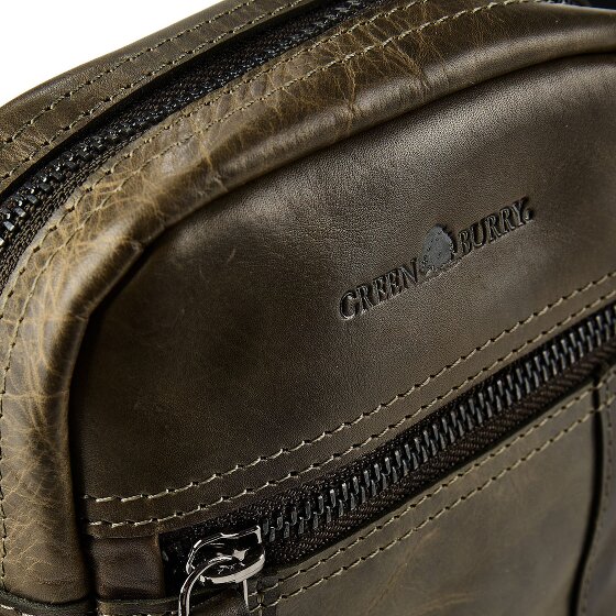 Greenburry Newport Mini sac à bandoulière Cuir véritable 18 cm