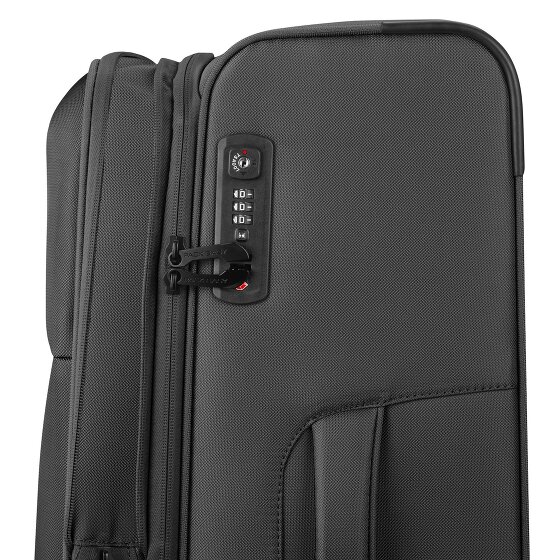 Pack Easy GoUp 4 roulettes Trolley M 65 cm avec soufflet d'extension