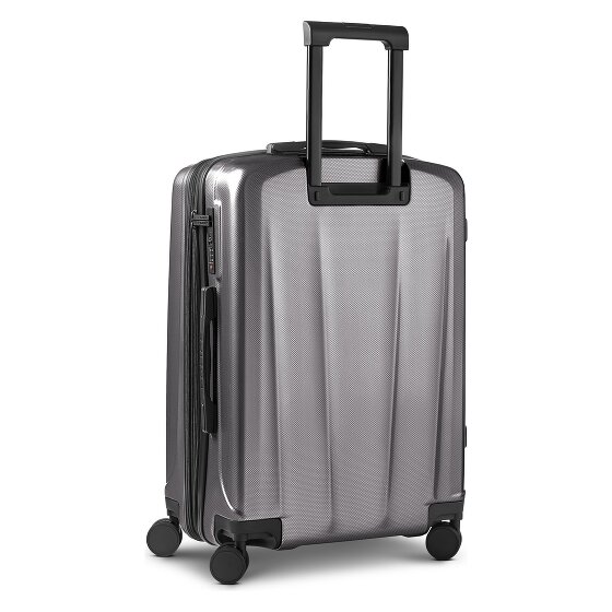 Police New York 4 roues Set de valises 3 pièces avec soufflet d'extension