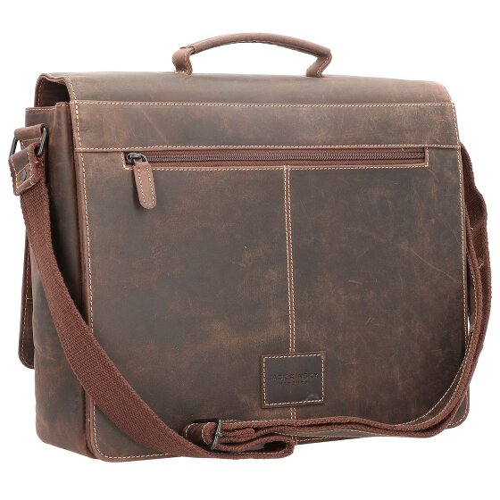 Jack Kinsky Baltimore 6 Porte-documents en cuir 37 cm