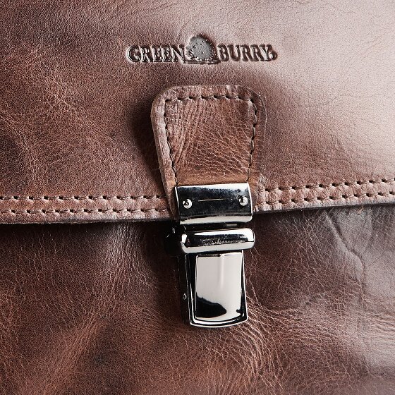 Greenburry Newport Sac à main Cuir véritable 29 cm