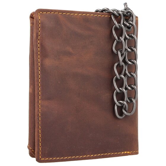 Greenburry Racing Collection Memphis Porte-monnaie en cuir RFID 10 cm