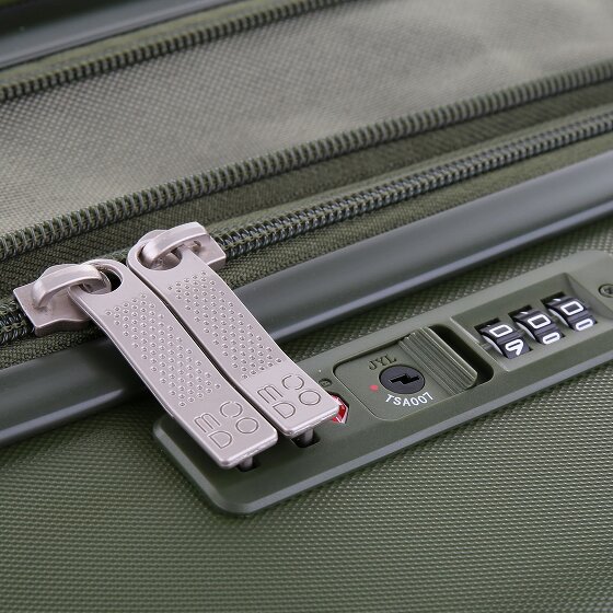 MODO by Roncato Vega 4 roulettes Trolley de cabine 55 cm avec soufflet d'extension