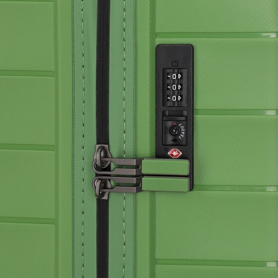 Travelite Mooby 4 roulettes Set de valises 3 pièces avec soufflet d'extension