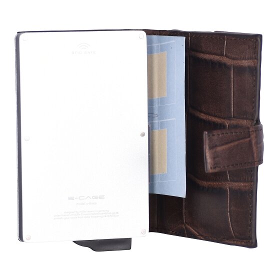 Joop! Fano C-Three Étui pour cartes de crédit Protection RFID Cuir 7 cm