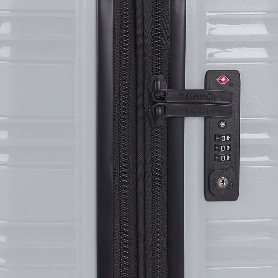 Gabol Uyiko 4 roulettes Trolley de cabine 54 cm avec soufflet d'extension