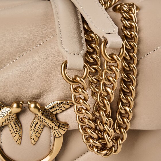 PINKO Love Puff Sac à bandoulière Cuir véritable 27 cm