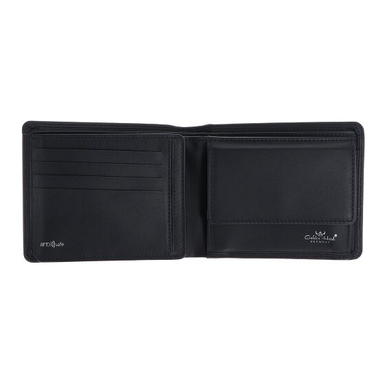 Golden Head Polo Porte-monnaie Protection RFID Cuir véritable 12 cm