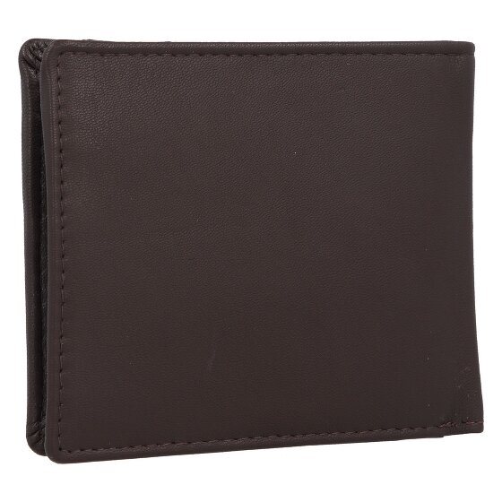 mano Don Leonardo Porte-monnaie RFID Cuir 11 cm