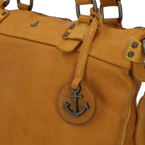 Harbour 2nd Anchor Love Bianca Sac à bandoulière Cuir véritable 34 cm