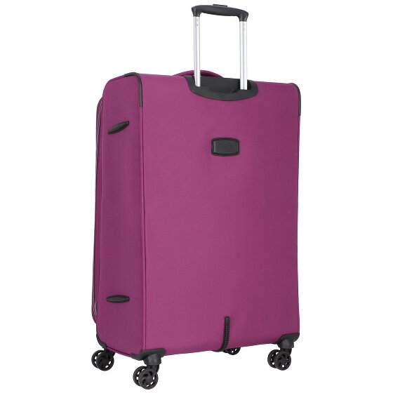 d&n Travel Line 9204 4 roues Valise cabine L 76 cm avec soufflet d'extension