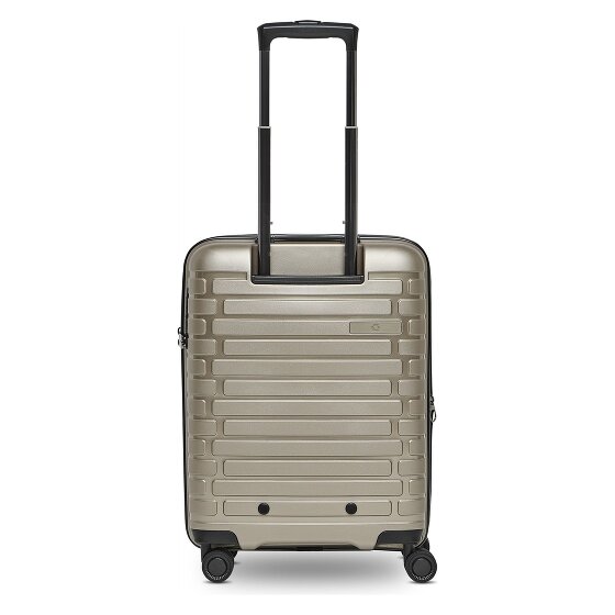 Pactastic Collection 04 THE CABIN + 4 roulettes Trolley de cabine S 55 cm avec soufflet d'extension