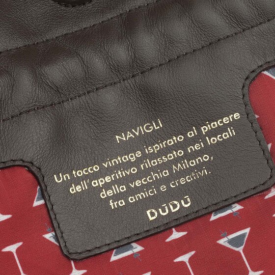 DuDu Sac à bandoulière Cuir véritable 18 cm