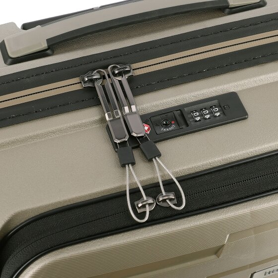 Travelite Air Base 4 roulettes Trolley de cabine 55 cm Compartiment pour ordinateur portable