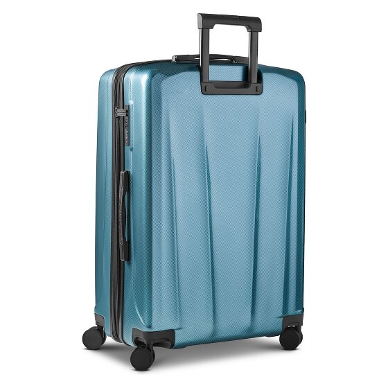 Police New York 4 roues Valise cabine L 72 cm avec soufflet d'extension