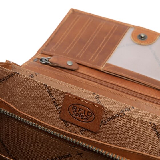The Chesterfield Brand Mirthe Porte-monnaie Protection RFID Cuir 18 cm