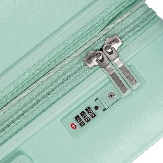 Heys Pastel 4 roulettes Set de valises 3 pièces avec soufflet d'extension
