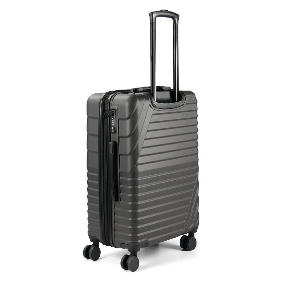 Cocoono Larnaka 4 roulettes Set de valises 3 pièces avec soufflet d'extension