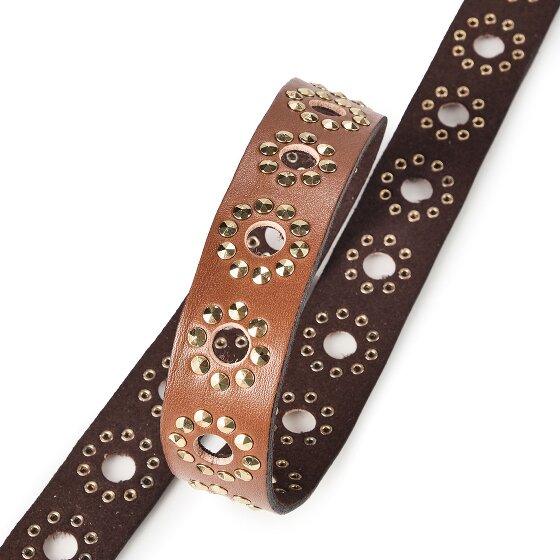 b.belt Ceinture à rivets Cuir véritable