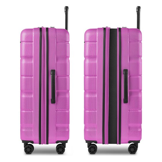 Franky Munich 4.0 4 roues Set de valises 3 pièces avec soufflet d'extension