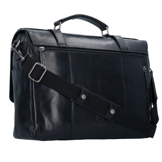 Leonhard Heyden Roma Porte-documents en cuir 39 cm Compartiment pour ordinateur portable