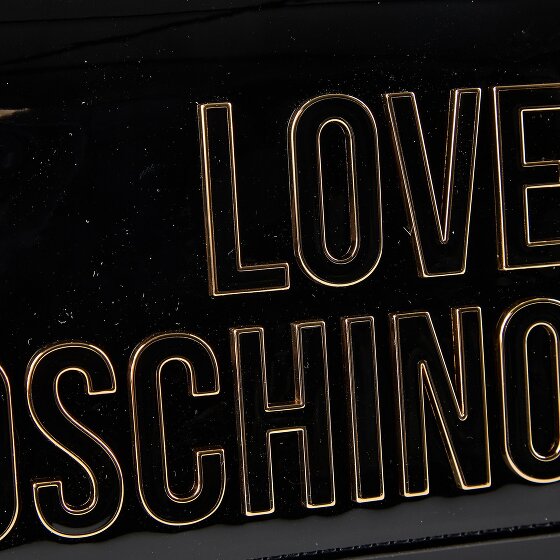 Love Moschino Enameled Logo Sac à bandoulière 25 cm