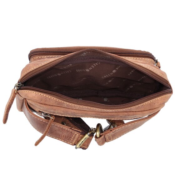 Greenburry Sac banane vintage en cuir 20 cm