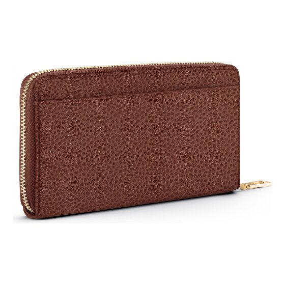 Lazarotti Bologna Leather XL Porte-monnaie zip-around en cuir 19 cm