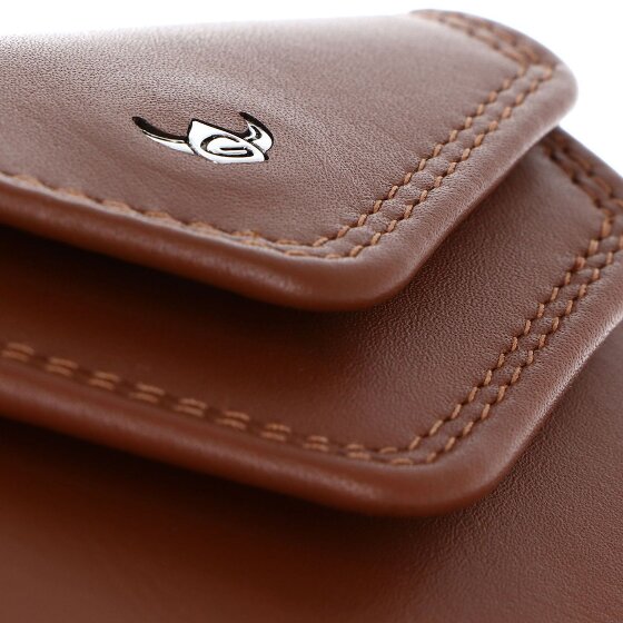 Golden Head Polo Porte-monnaie Cuir véritable 8 cm