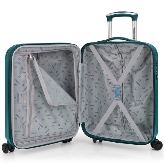 Gabol Balance XP 4 roulettes Trolley de cabine S 55 cm avec soufflet d'extension