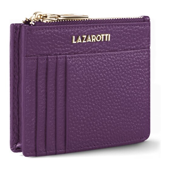 Lazarotti Bologna Leather Porte-clés en cuir 11,5 cm avec poche Air Tag