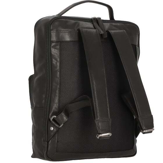 Spikes & Sparrow Bronco Sac à dos en cuir 40 cm pour ordinateur portable