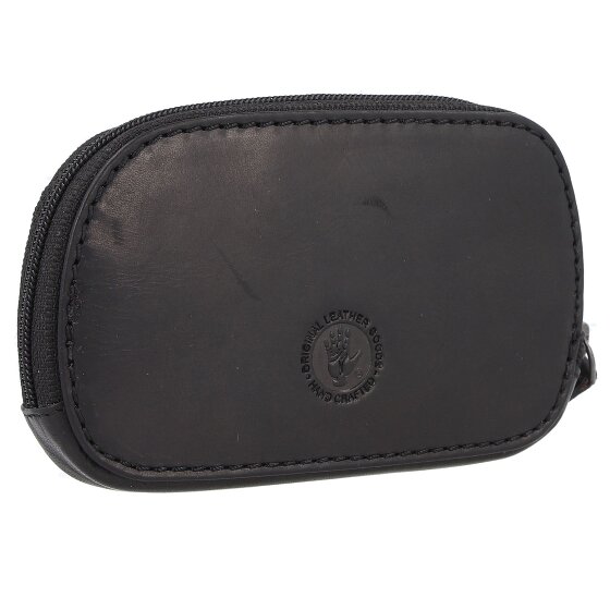 Greenburry Pure Black Étui à clés Cuir 12 cm