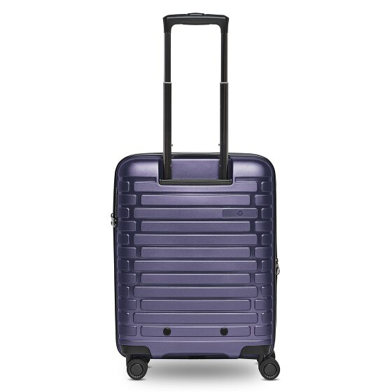 Pactastic Collection 04 THE CABIN + 4 roulettes Trolley de cabine S 55 cm avec soufflet d'extension