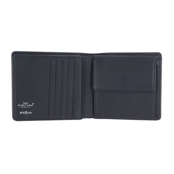 Golden Head Polo Porte-monnaie Protection RFID Cuir véritable 11 cm