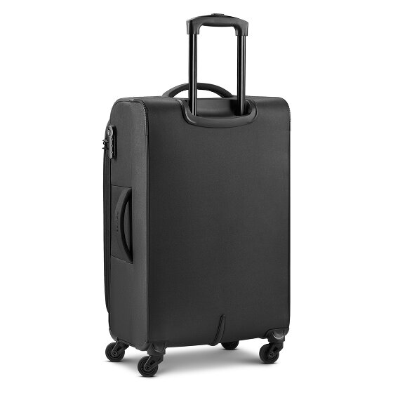 Police San Francisco 4 roues Set de valises 3 pièces avec soufflet d'extension