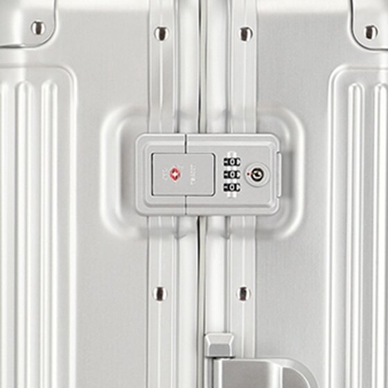 Travelite Valise cabine à 4 roues Next en Aluminium, 67 cm