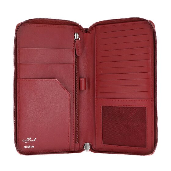 Golden Head Polo Porte-monnaie Protection RFID Cuir véritable 21.5 cm