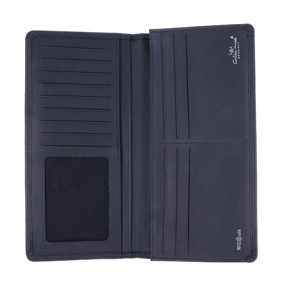 Golden Head Polo Porte-monnaie Protection RFID Cuir véritable 19 cm