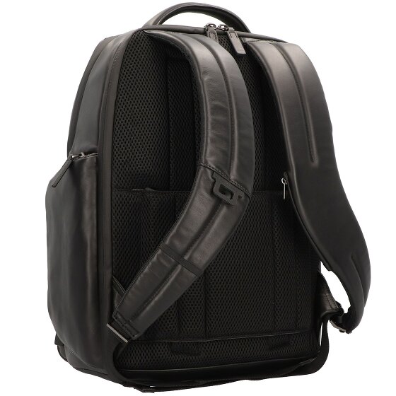 Piquadro Sac à dos Urban RFID en cuir 44 cm pour ordinateur portable