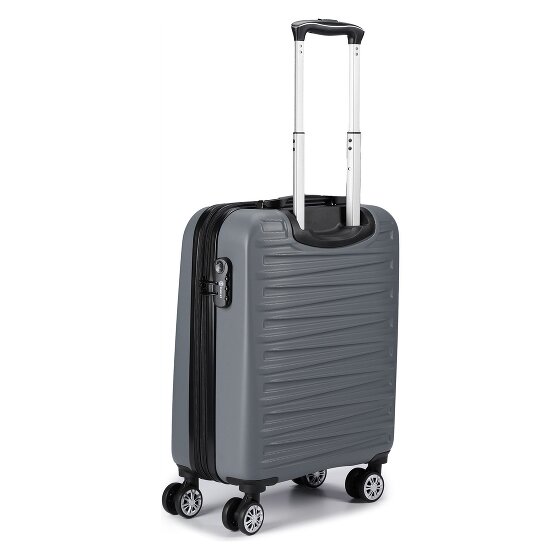 Benzi 5493 4 roulettes Trolley de cabine S 53 cm avec soufflet d'extension