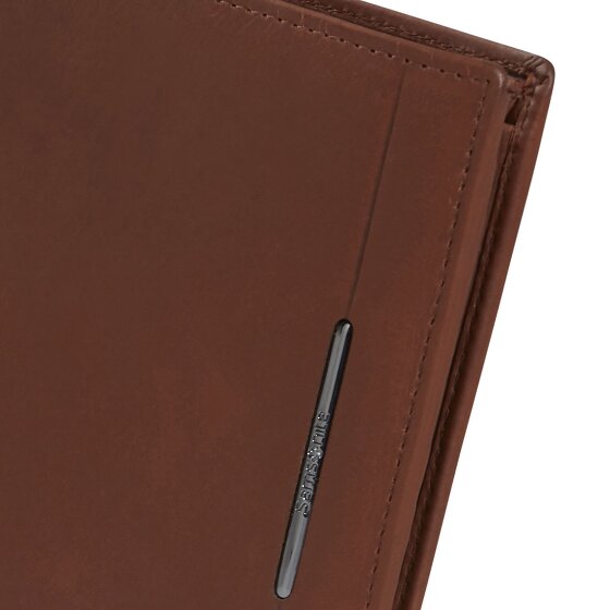 Samsonite Eluxe Veg Porte-monnaie Protection RFID Cuir véritable 13 cm