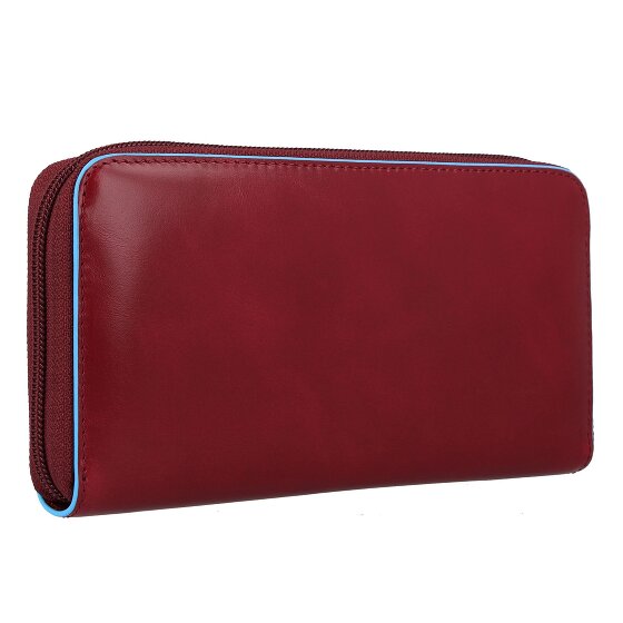Piquadro Blue Square Porte-monnaie Cuir véritable 19 cm