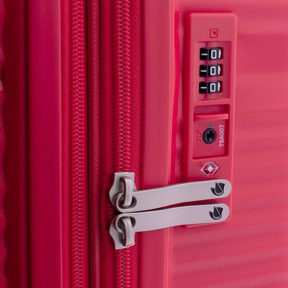 Gladiator 0800 4 roulettes Trolley 76 cm avec soufflet d'extension