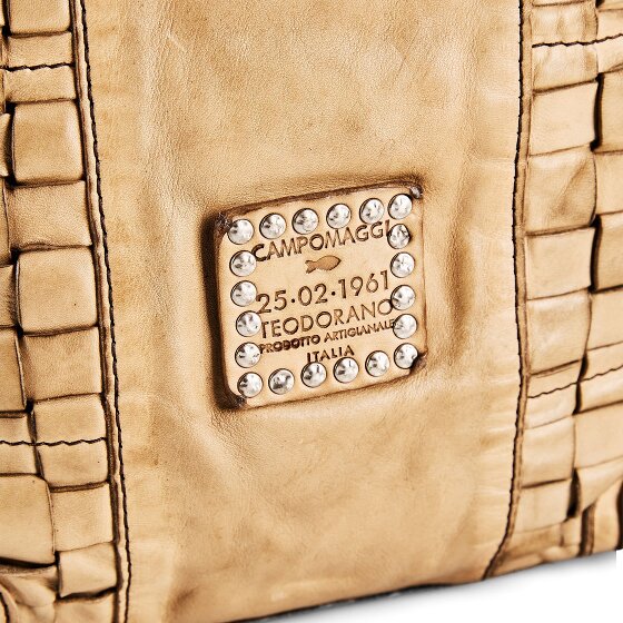 Campomaggi Beth Sac à bandoulière Cuir véritable 22 cm