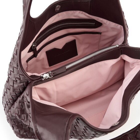 LES VISIONNAIRES Paz Weave Silky Sac à bandoulière Cuir véritable 42 cm