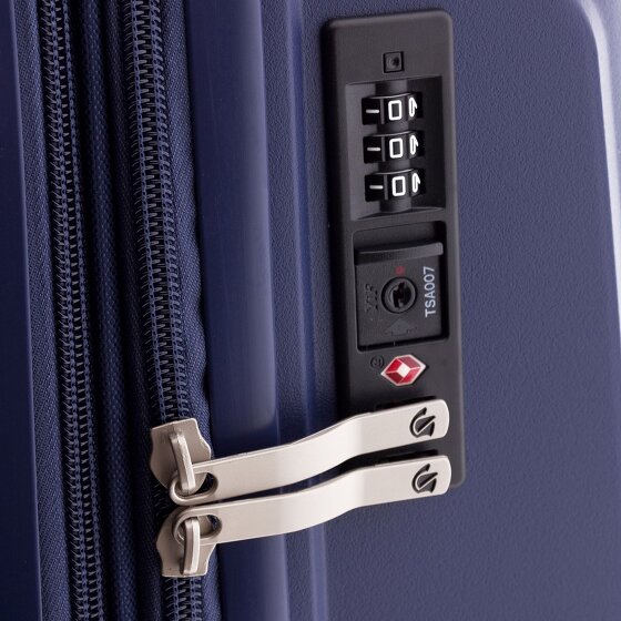 Gladiator 5000 4 roulettes Trolley de cabine 55 cm avec soufflet d'extension