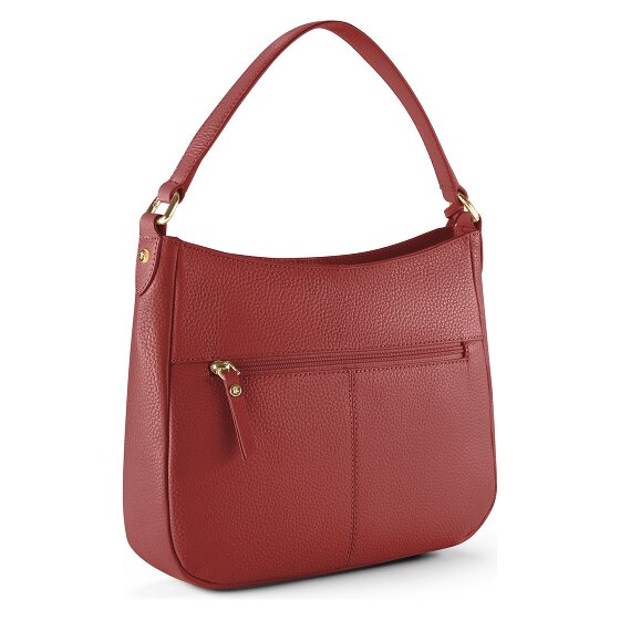 Lazarotti Sac à bandoulière Hobo en cuir de Bologne, 27 cm