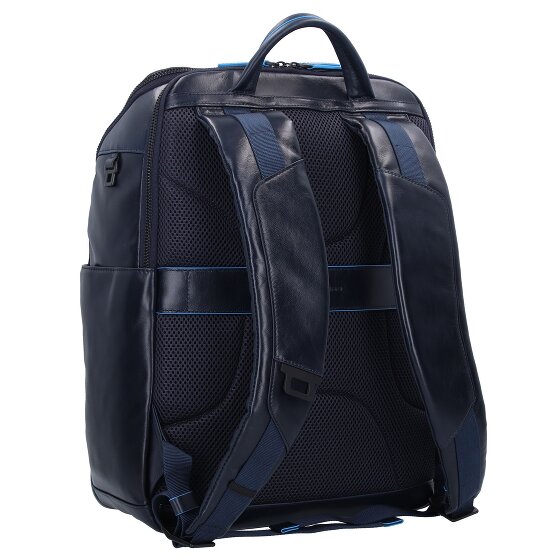 Piquadro Blue Square Revamp sac à dos RFID cuir 42 cm compartiment pour ordinateur portable
